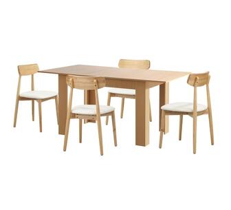 Rosalee 4 Seater Dining Table & Chair Set