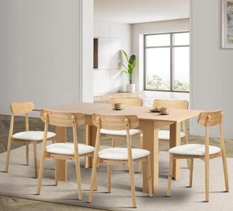 Rosalee 6 Seater Dining Table & Chair Set