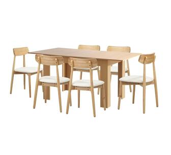 Rosalee 6 Seater Dining Table & Chair Set