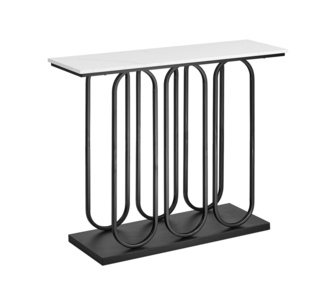 Rudy Black Marble Effect Coffee Table