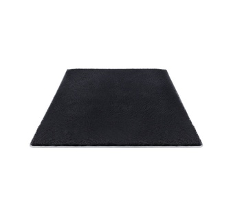 Rugelier 140x200cm Black Plush Area Shaggy Rug