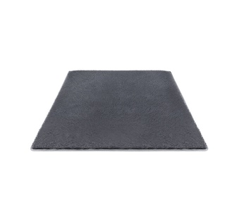 Rugelier 140x200cm Dark Grey Plush Area Shaggy Rug