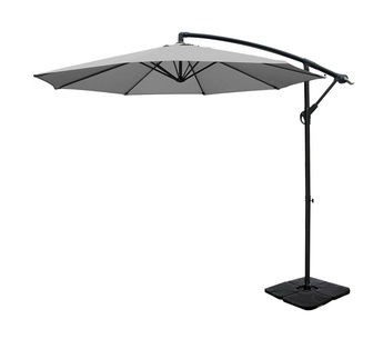 Aarush 3m Grey Umbrella Cantilever Sun Stand UV Garden Base
