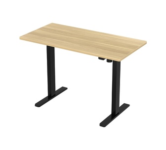 Russel 140CM Black/Oak Standing Desk