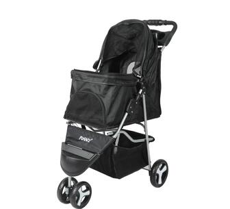 Sabeena Pet Stroller Black