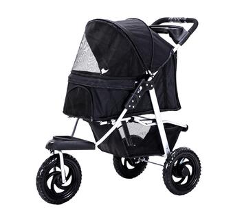 Sabalenka Pet Stroller Black