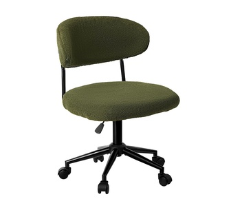 Samsara Green Mid Back Wide Swivel Office Chair