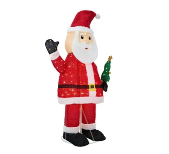 Sparkelle Santa Claus Christmas LED Lights Multi