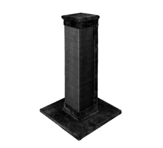 Sandrift 92cm Black Fir Wood & Plush Cat Tree