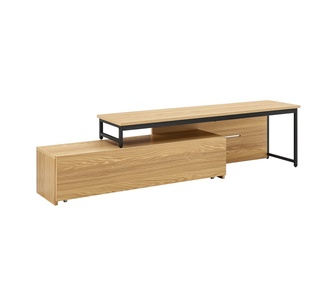 Sariel Oak Extendable TV Unit