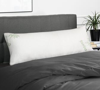 Sari Bamboo Pillow Large White