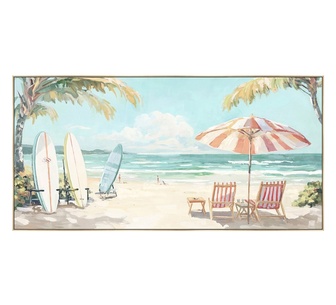 Sea Ya Soon 123x63cm Canvas Wall Art