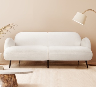 Selby Sofa 3STR White