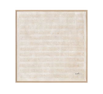 Serenity Canvas Painting White