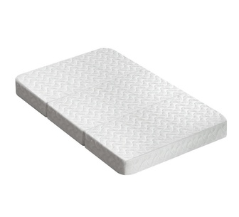 Sereena Small White Foldable Cot Bed Mattress