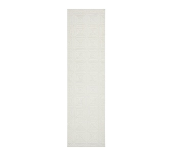 Sernie Shilo 500x80cm White Runner Rug
