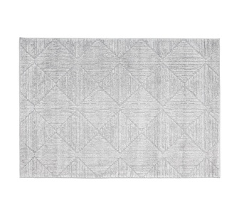 Sernie Shilo 150x80cm Silver Rectangle Rug