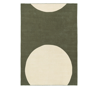 Sevilla Printed Forest Green Washable Rug 370x270cm