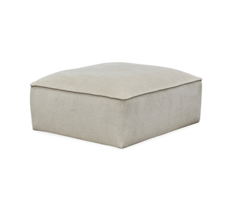 Softy Sand Square Ottoman