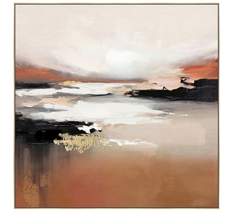 Shades of Mocha Painting 82x82