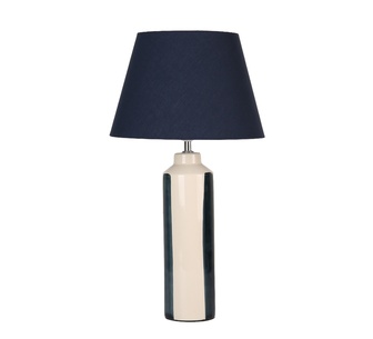 Shayla Ceramic Table Lamp Blue