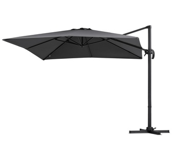 Aarush 3m 360 Degree Charcoal Outdoor Umbrella