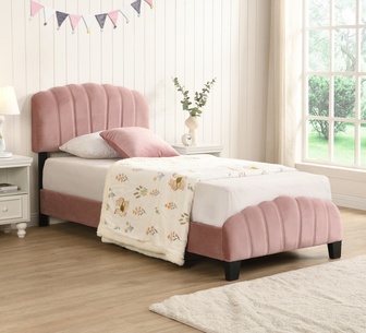 Shella Single Bed Pink