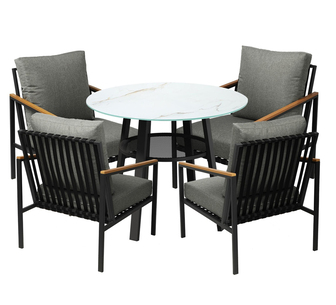 Shells 4 Seater Outdoor Dining Set