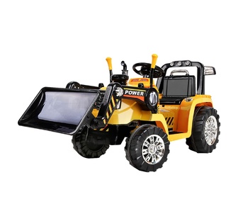 Oshen 6V Kids Yellow Ride-On Bulldozer