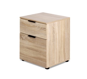 Shera 2 Drawer WalnutOffice Storage