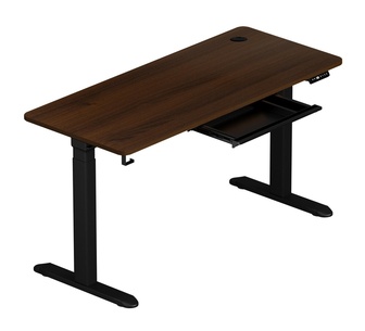 Shien Standing Desk Black/Oak