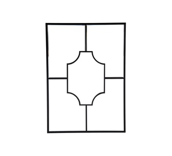 Shinara Black Wall Mirror