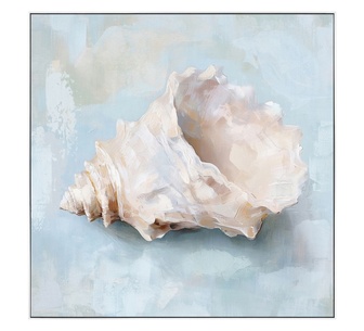 Shore Charm 73x73cm Canvas Wall Art