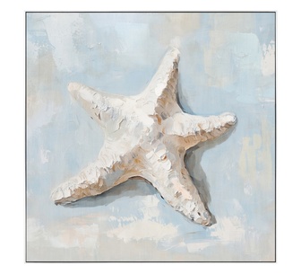 Shore Sparkle 73x73cm Canvas Wall Art