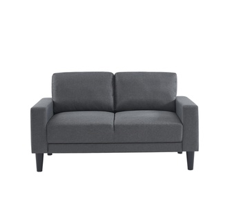 Silvus 2 Seater Grey Sofa