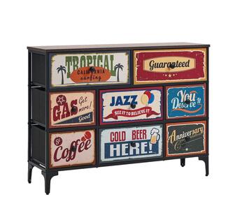 Skittles 8 Drawer Chest Multi