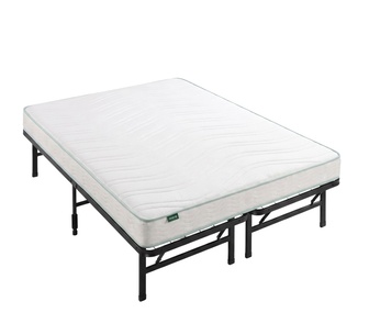SmartBase Black & Idella Comfort Queen Mattress Package