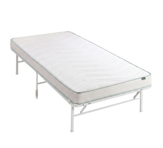 SmartBase White & Idella Comfort Single Mattress Package