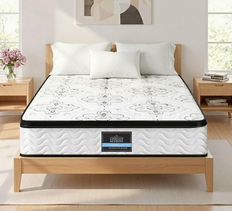 SoftHush 30cm Double White Pocket Spring Mattress