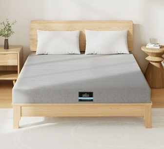 SoftNap 15cm Double Grey Cool Gel Memory Foam Mattress