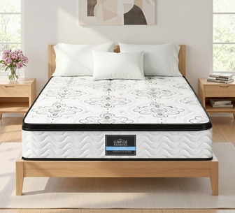 SoftHush 30cm Queen White Pocket Spring Mattress