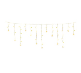 Holly Jolly 6M Solar Powered Icicle String Lights White