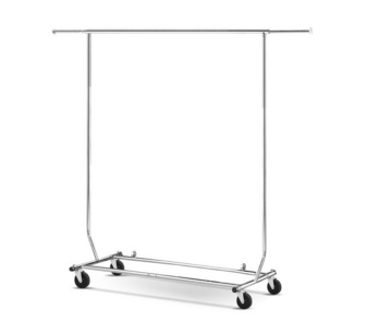 Soma Silver Adjustable Hanger Coat Stand