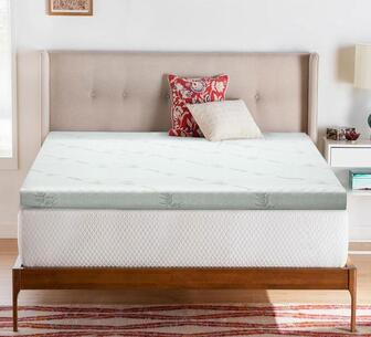 Somnix 10cm Queen Blue Mattress Topper