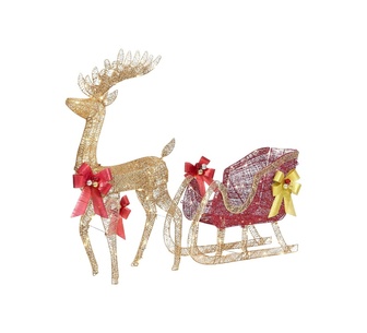 Sparkelle LED Christmas Reindeer Family Décor