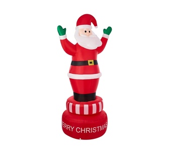 Twinkletown Christmas LED Inflatable Spinning Santa 2.4M