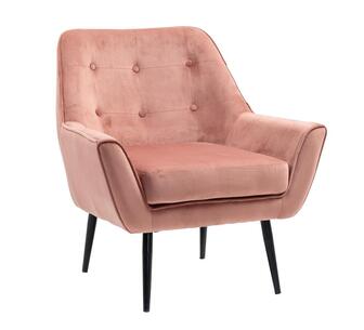 Staycey Upholstered Button Tufted Accent Sofa Pink