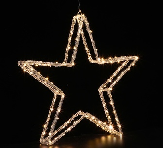 Lasus 3D Acrylic Star Warm White
