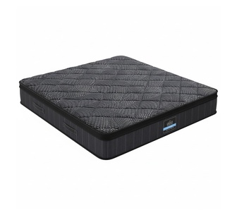 StarNight 25cm Double Black Pocket Springs Mattress