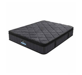StarNight 25cm Single Black Pocket Springs Mattress